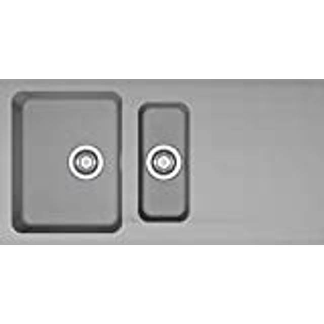 Franke Tectonite Orion 651 114.0476.403 Built-in Sink Stone Grey