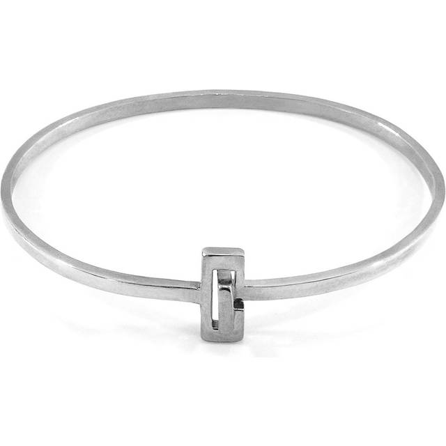 Soames Gate Midi Wayfarer Silver Bangle - One Size