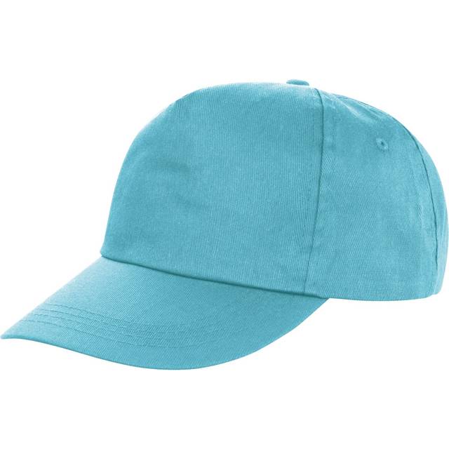 (One Size, Aqua) Result Unisex Core Houston 5 Panel Printers Baseball Cap