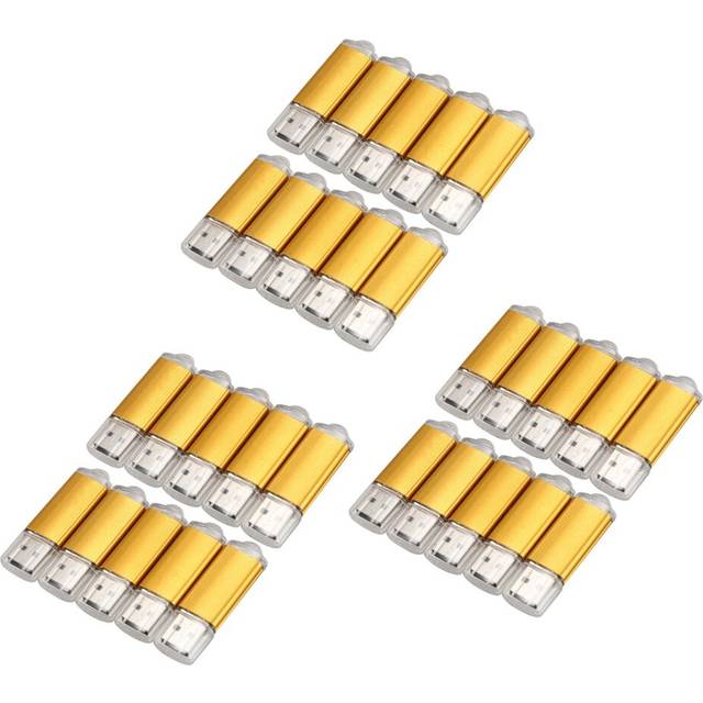 30 x 512MB Memory Stick USB Flash Drive USB Flash Drive USB 2.0 Gold