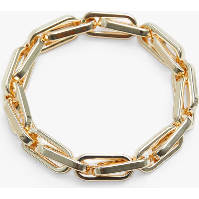 Jon Richard Recycled Chain Link Stretch Bracelet, Gold