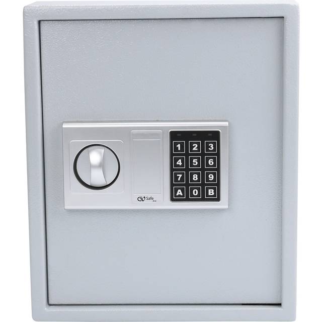 Olympia GOsafe 50A, Polypropylen (PP), Grå, 27 krog(e), Kode, Nøgle, 1 stk, 360 x 300 x 100 mm