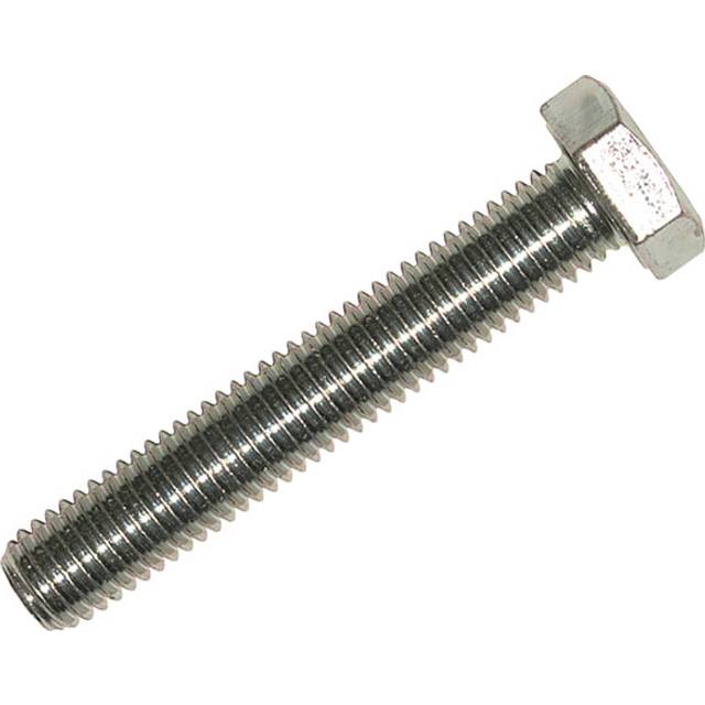 METALMATE High Tensile Set Scew ZP M10 x 130mm (Box 50) MEMHTS10130Z