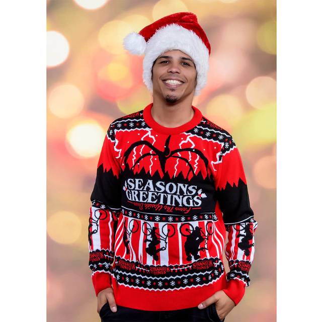 Stranger Things Christmas Jumper - L