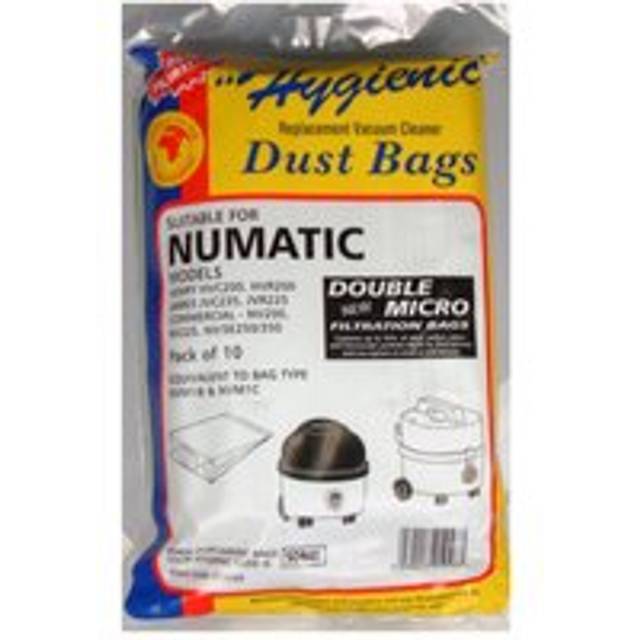 Numatic Dammsugarpåse (Paket om 10) One Size vit