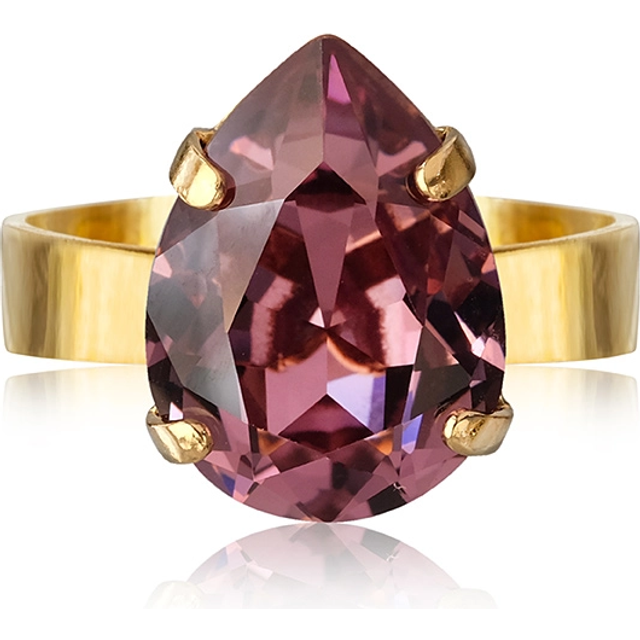 Caroline Svedbom - Mini Drop Ring Gold Iris