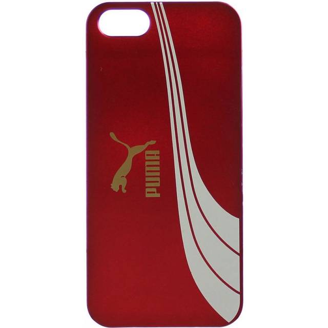 Puma Mens Bytes Red White iPhone 5 Hard Phone Case 052493 03 - One Size