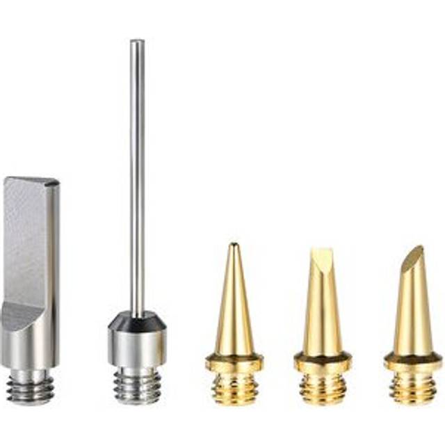 5pcs Gas Soldering Iron Tips Lead Free Solder Welding Station Butane Tool