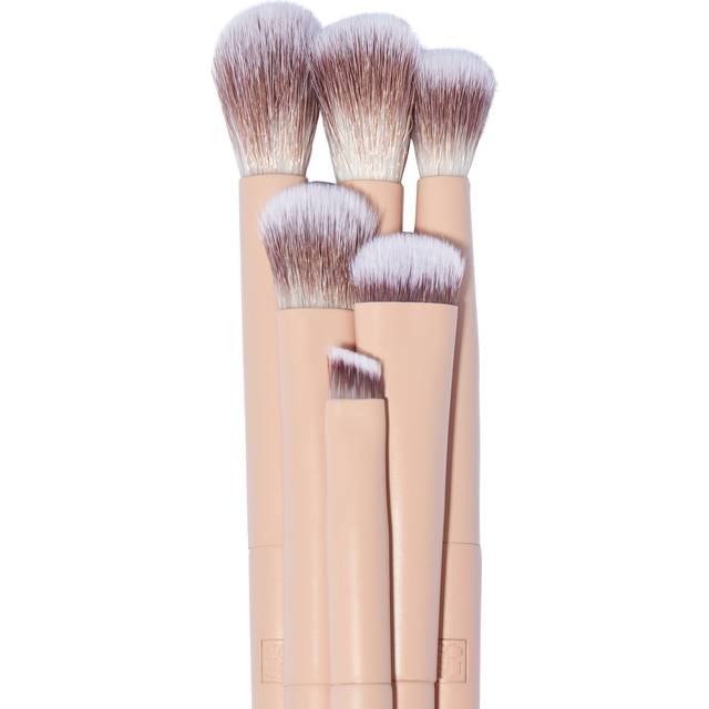 SOSU Cosmetics Pink Handle Eye Brush Collection