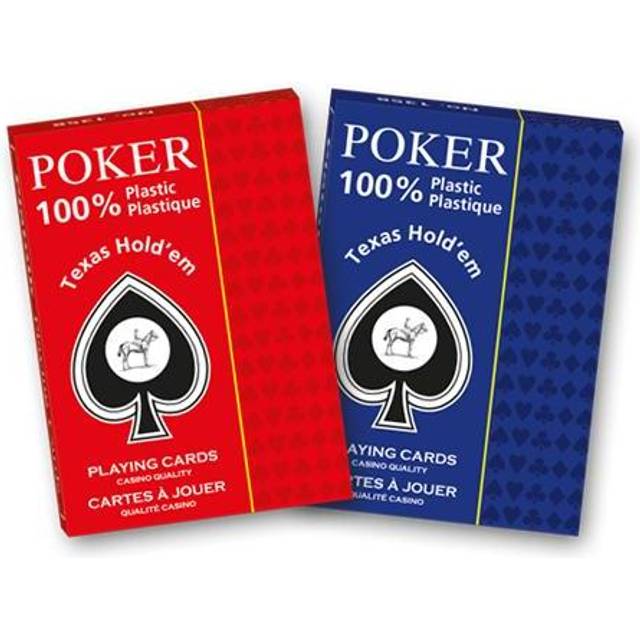 Piatnik Spelkort Poker Plast Texas Hold'em Single Pack