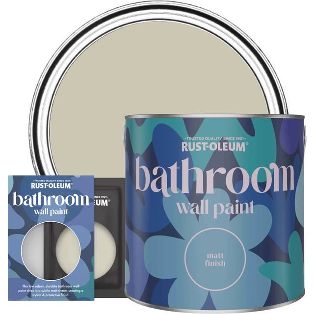 Rust-Oleum Bathroom Wall Tester Sachet - Half Light 10ml - Half Light - Grey