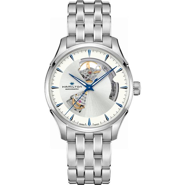 HAMILTON Jazzmaster Open Heart AUTO 40MM SS Men's Watch H32675150 - Blue - 40 mm