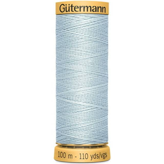 Gutermann Natural Cotton Thread 110yd-Light Blue Dawn 103C-7521