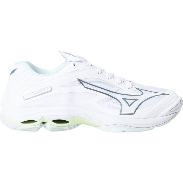 Wave Lightning Z7 W inomhusskor, White/Glacial Ridge/Patina Green, Dam, 5