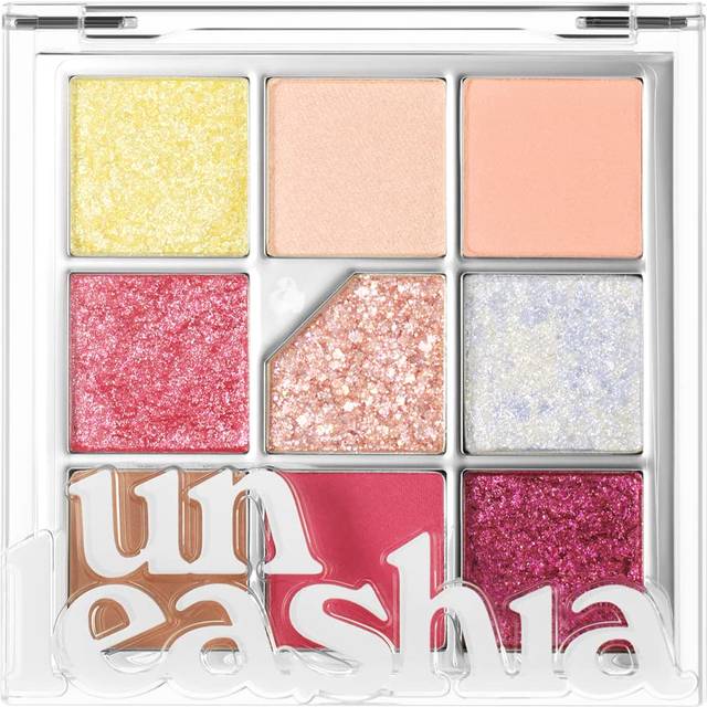 UNLEASHIA - Glitterpedia Eye Palette - 7 Types N°7 All of Peach Ade