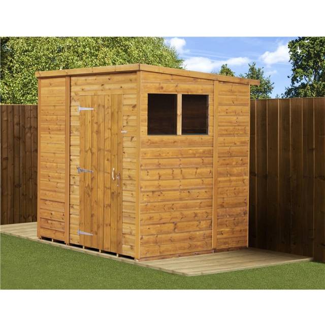 Empire Pent Shed Shiplap Tongue & Groove 6X6 With Windows