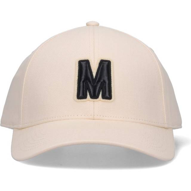 Moncler Off-White Appliqué Cap - 050 White - UNI