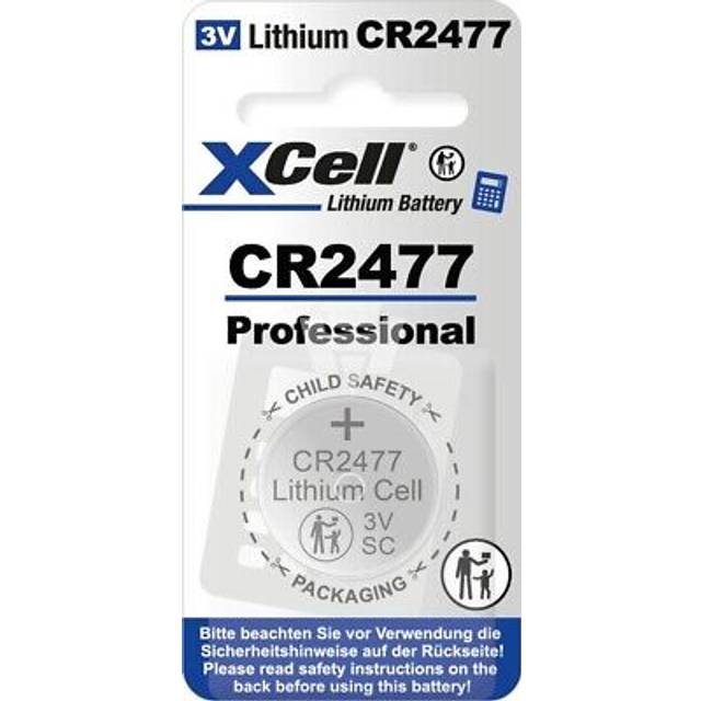 XCell Knappcell CR 2477 3 V 1 st 950 mAh Litium CR2477-B1
