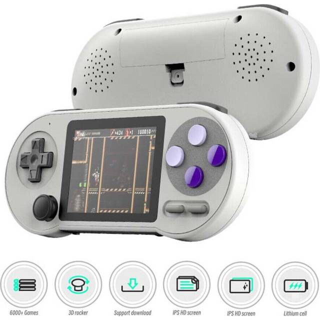 SF2000 3-Inch IPS Built-in 6000 Retro Games Portable Handheld Game Console