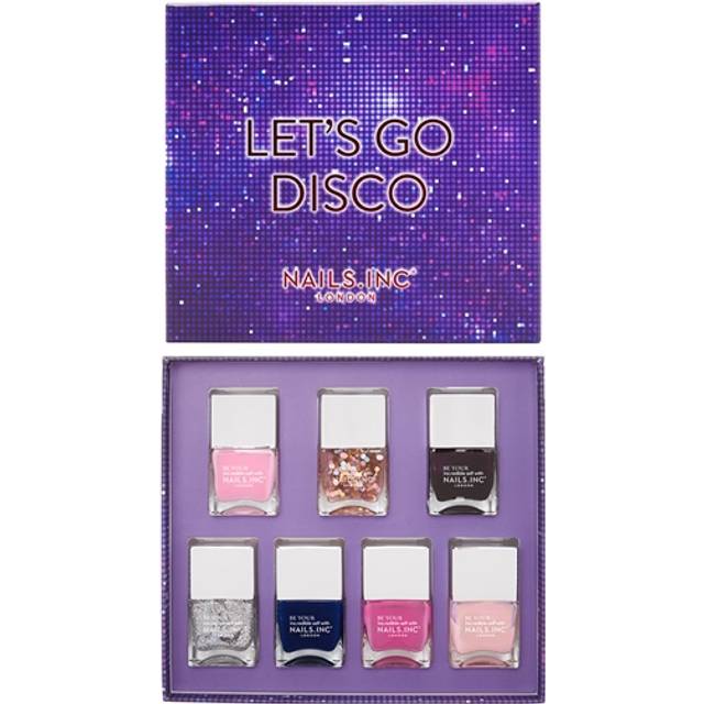 Nails Inc Nails.INC Let's Go Disco 7-Piece Nail Polish Set