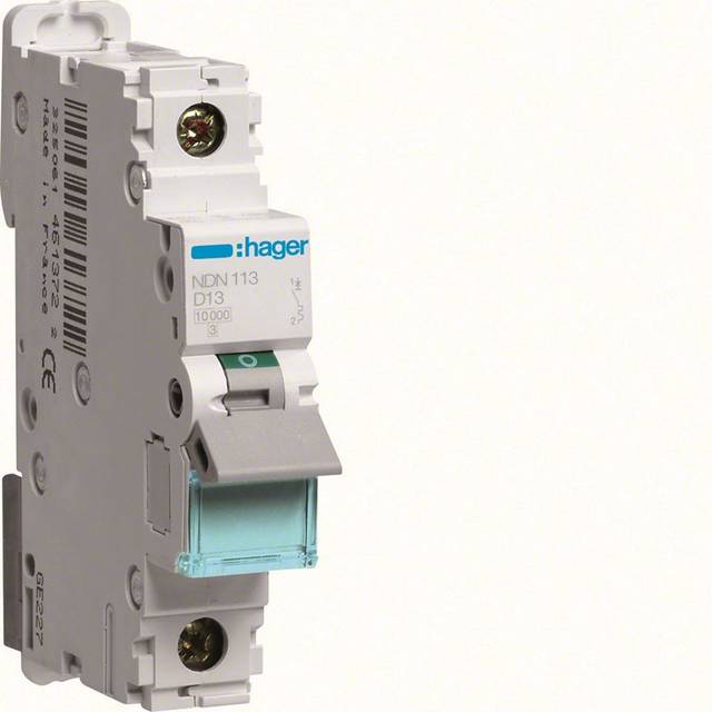 NDN113 - Miniature circuit breaker 1-p D13A NDN113
