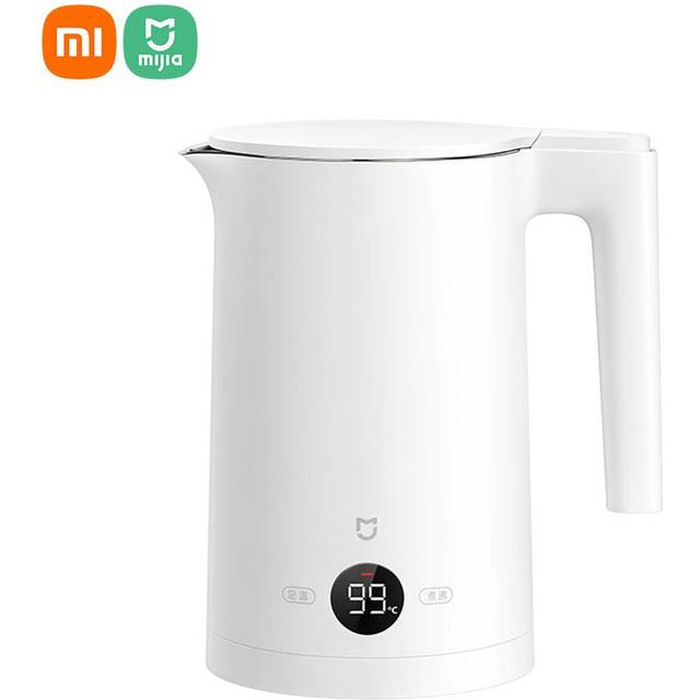 Xiaomi Mijia elektrisk vattenkokare 2, konstant konstant temperatur, kokande vatten i flera lägen, elektriskt vatten vit