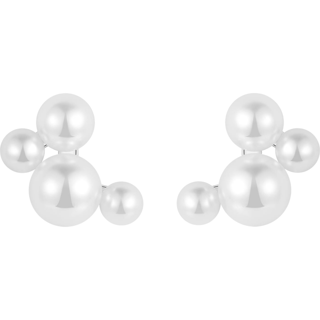 Nava Copenhagen Perleøreringe Dimah Sølv