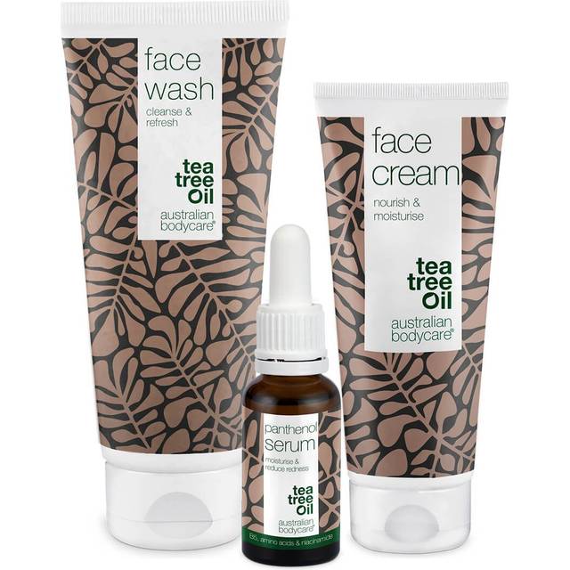 Paket för vård av rosacea, rodnad & känslig hud â 3 lugnande produkter kan användas vid rosacea: rengöring, B5 Serum & kräm