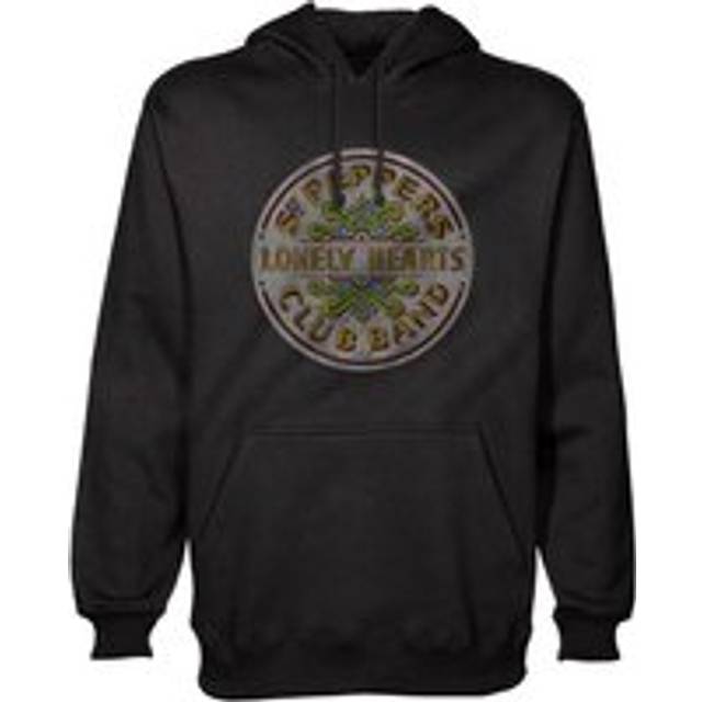 (L, Black) The Beatles Unisex Adult Sgt Pepper Pullover Hoodie