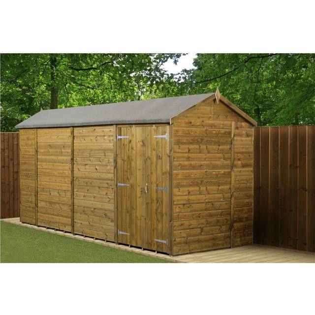 Empire Sheds Empire 2200 Pent 6x3ft Wooden Garden Shed Door Right Side Panel, Green