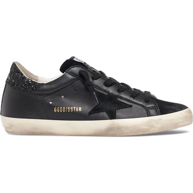 Golden Goose Women's Superstar Leather Trainers - UK 8 - Black