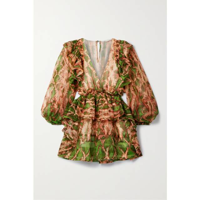 Ulla Johnson, Short Dresses, female, Multicolor, S, Elegant Adelaide Dress for Women