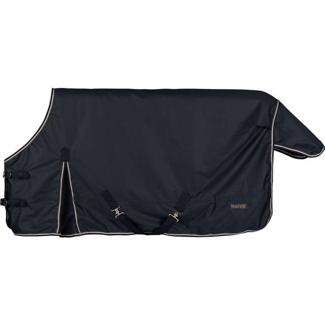 HORZE Pony Glasgow Light Weight Turnout Blanket 100g - Dark Blue - 60 in