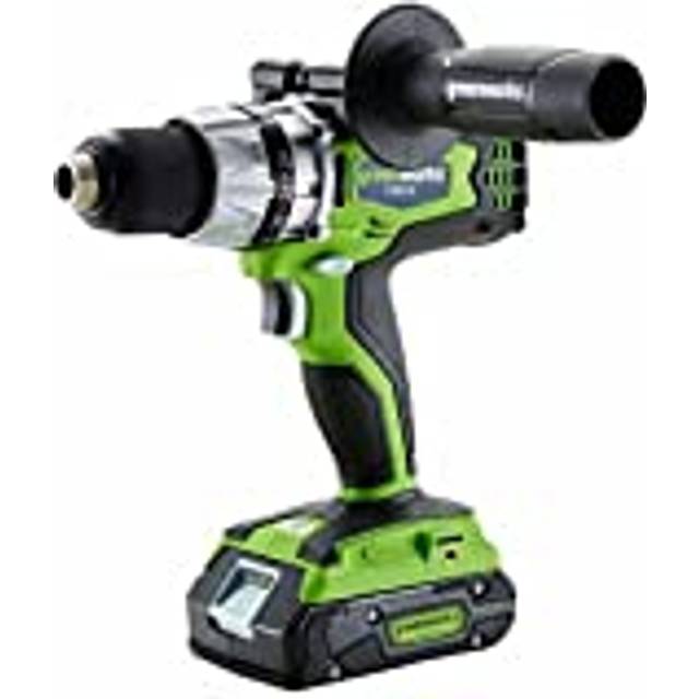 Cordless brushless driver gd24dd greenworks 24v (no battery no charger)