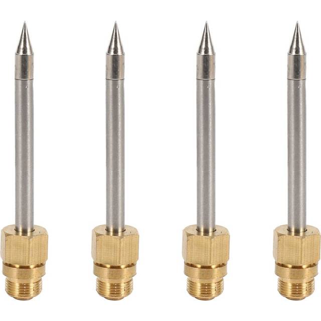 4X 510 Interface Soldering Iron Tip Mini Portable USB Soldering Iron Tip Welding Rework Accessories, Pointed