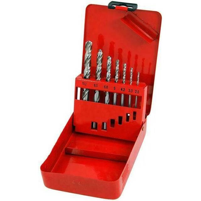 HSS Twist Drill Set (fully Grinding) for M3 - M12 Taps (Genuine Neilsen CT4678)