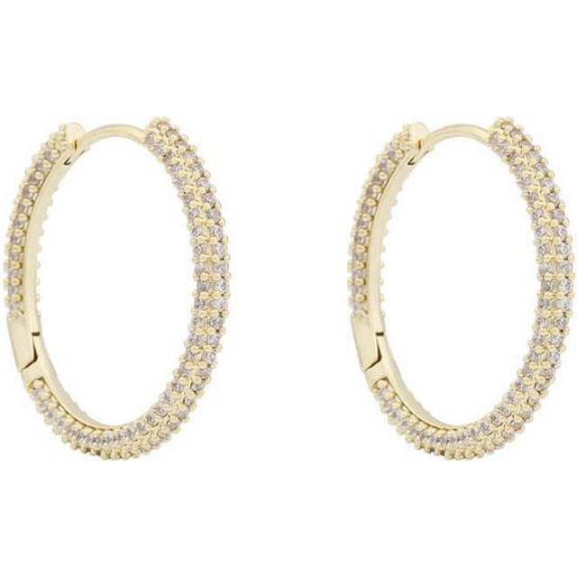 North ring ear 25mm Gold/clear-Onesize