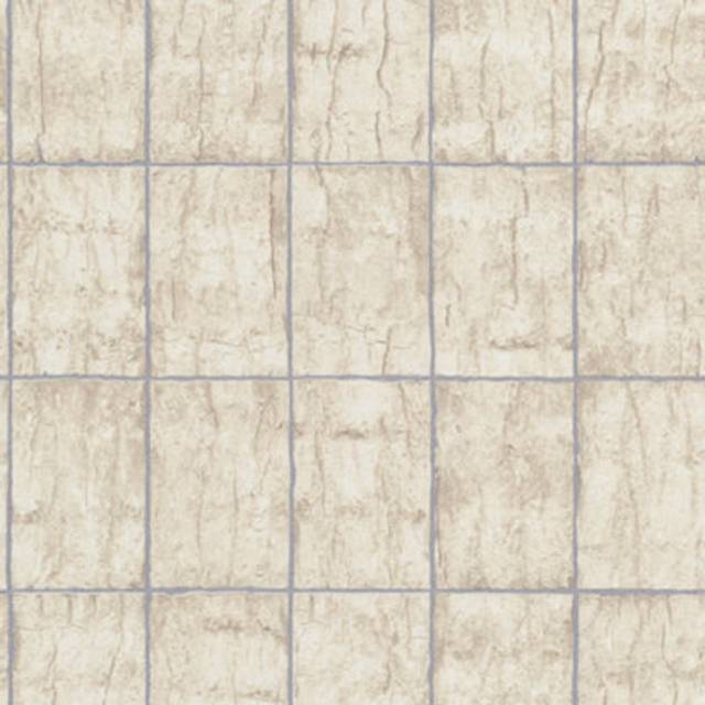 Erismann Paradisio Wood Block Pattern Wallpaper Square Faux Effect Bark Glitter 6304-02