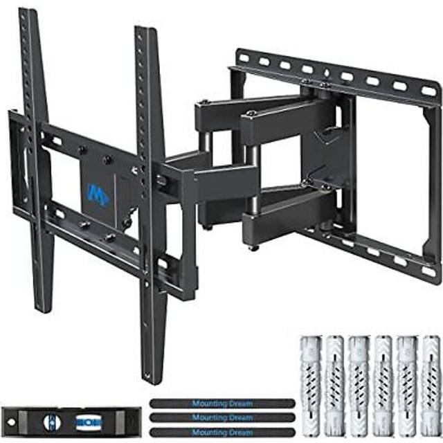 Mounting Dream TV Wall Bracket Mount Swivel and Tilt for Most 26-55 Inch LED, LCD, OLED and Plasma Flat Screen TVs up to VESA...