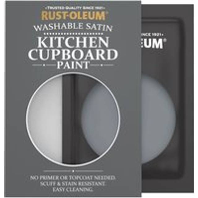 Rust-Oleum Kitchen Cupboard Satin Finish Tester Sachet - Marine Grey 10ml - Marine Grey