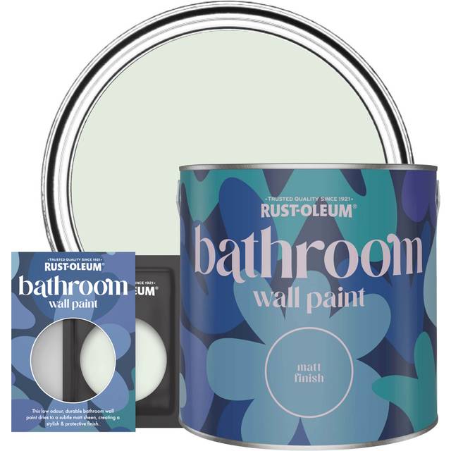 Rust-Oleum Bathroom Wall Tester Sachet - Sage Mist 10ml - Sage Mist - Green