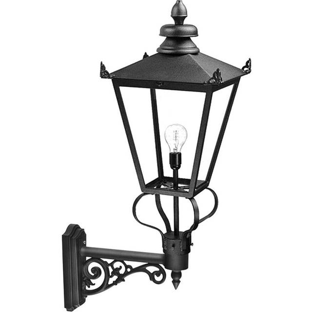 IP23 Wall Light Carriage Style Black LED E27 200W