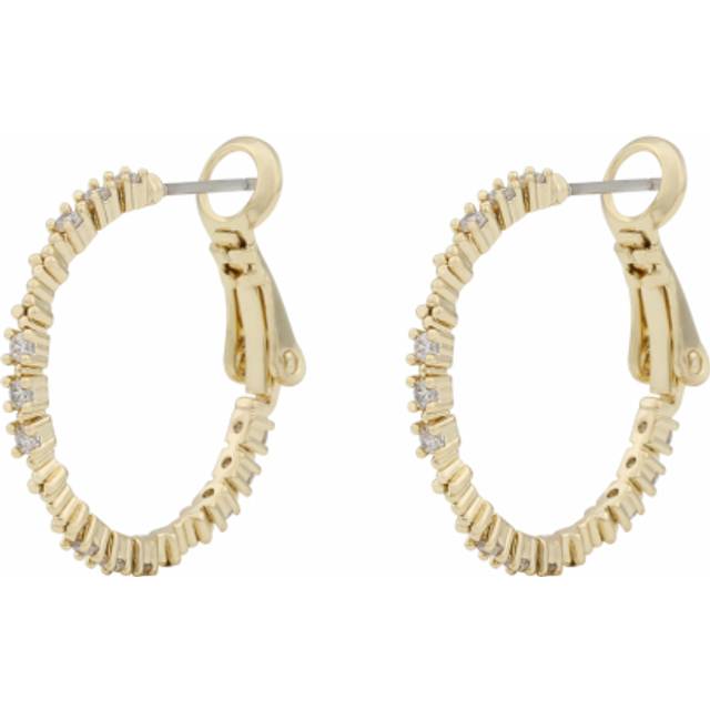 Copenhagen small ring ear Gold/clear-Onesize