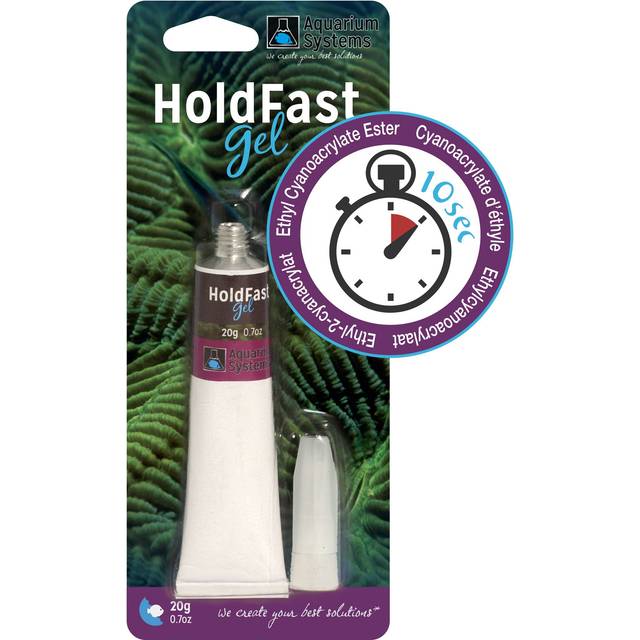 Aquarium Systems HoldFast Gel Coral and Plant Glue 20g