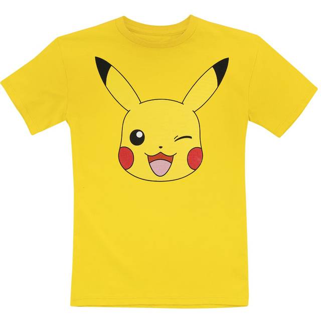 Pokémon Kids - Pikachu Face T-Shirt yellow - 8 Years