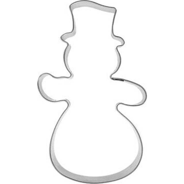 Snowman Cake Mold in Stainless Steel for Festive Christmas Cakes
