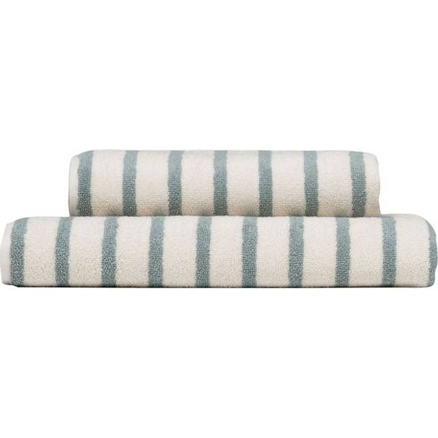 Everyday Rand Frottéhandduk Aqua 70x140