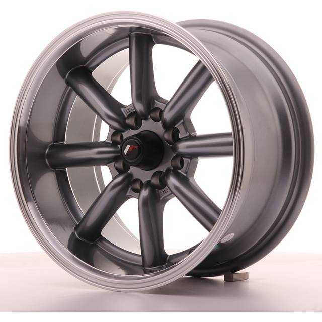 Japan Racing JR19 Gun metal 8X15 4/100/114,3 ET0 CB73,1