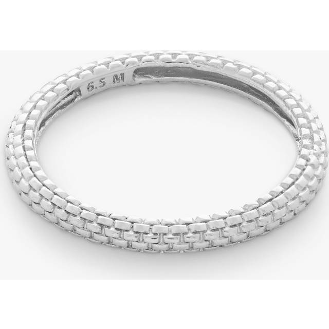 Monica Vinader Heirloom Stacking Ring, Silver