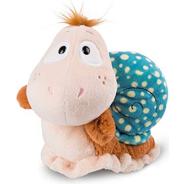 46507 Animal Cuddly Soft Toy Snail Classic Bear 25cm, Multicoloured, 25 cm